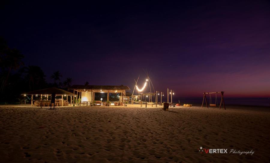 Eskala Hotels And Resorts Ngwesaung Exterior foto